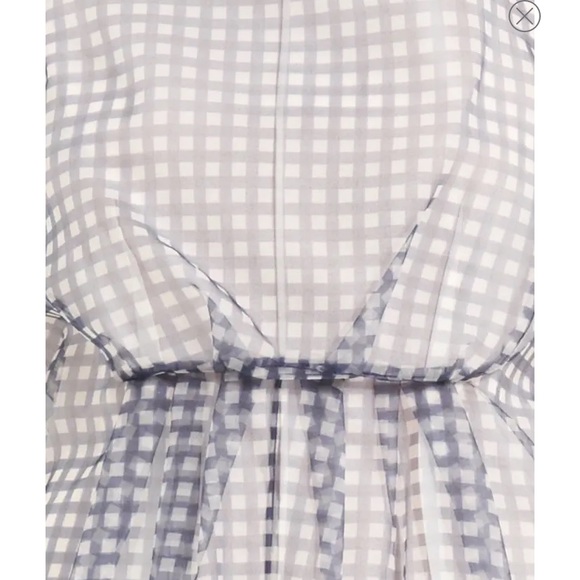 Marc Jacobs Gingham Print Organza Dress - Picture 3 of 16